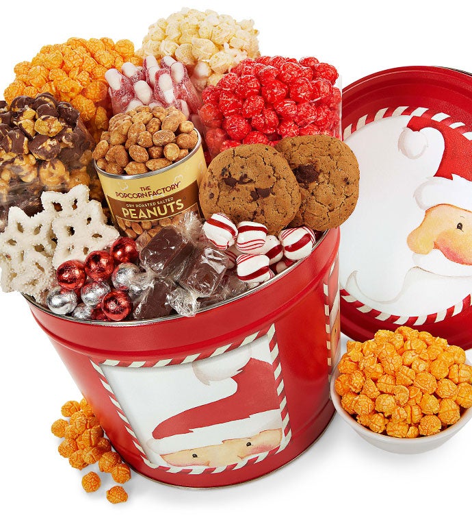 Peek A Boo Santa Snack Assortment