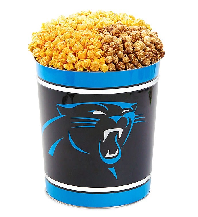 Carolina Panthers 3 Flavor Popcorn Tins