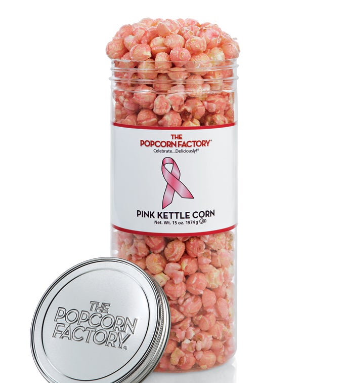 Pink Popcorn for Breast Cancer Awareness Month