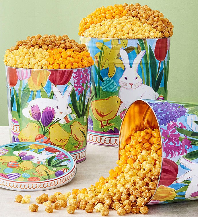 Easter in Bloom Popcorn Tins
