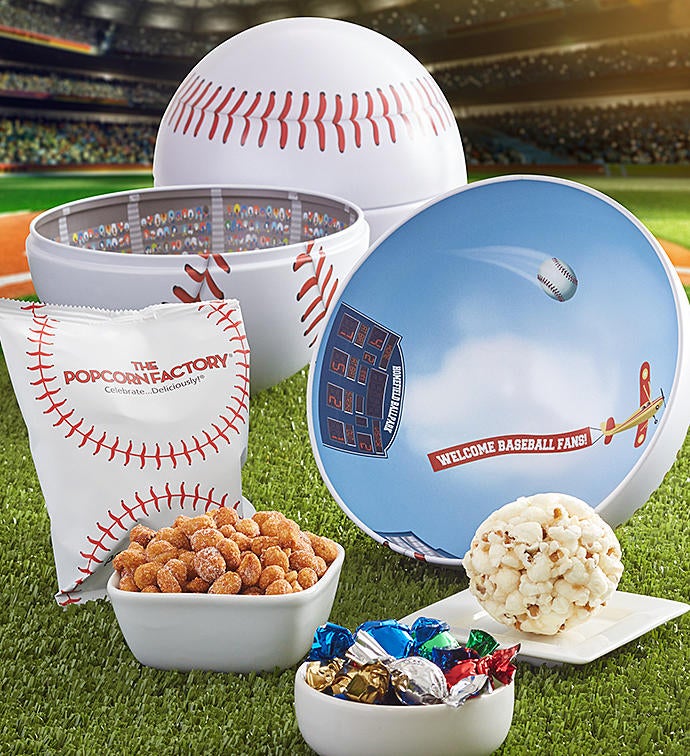 Baseball Shaped Tin