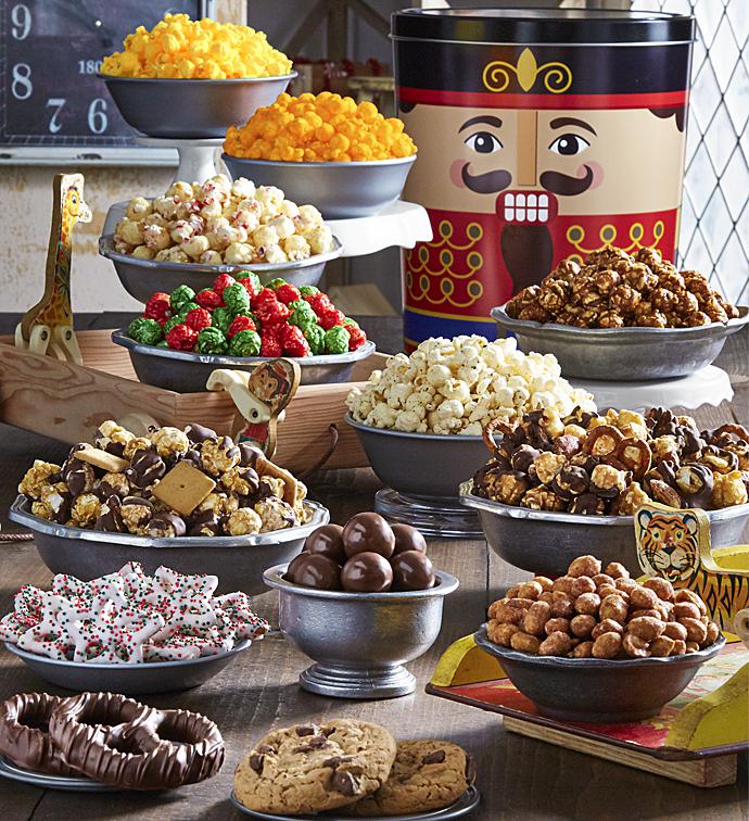 Nutcracker Tin Premium Snack Assortment