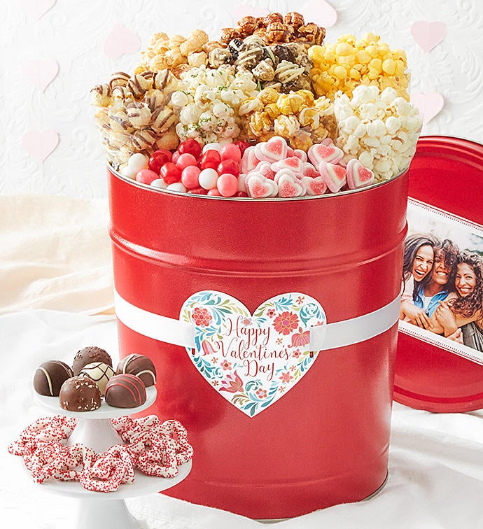 Happy Valentine's Day 3 1/2 Gallon Premium Snack Assortment