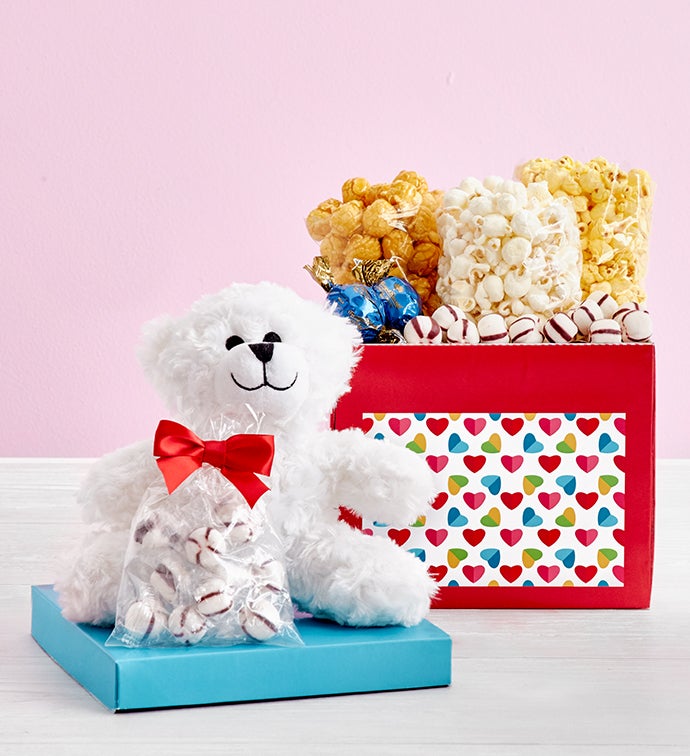 Popped Through The Heart Sampler with Bear