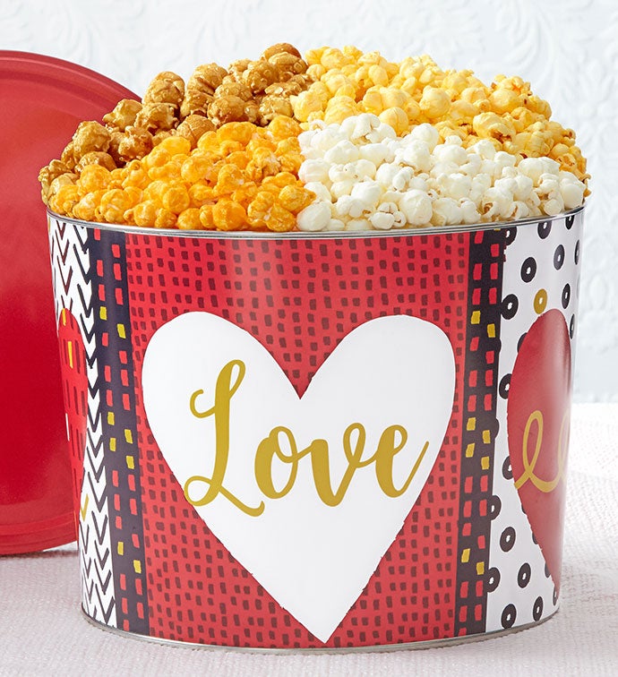 Wild About You 2 Gallon Popcorn Tin