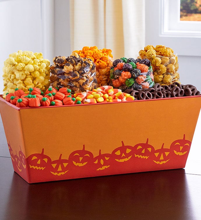 Ghostly Grins Gift Basket