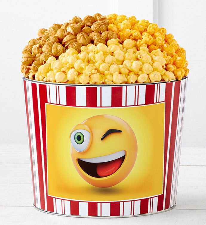 Tins With Pop® Smile Emoji Wink