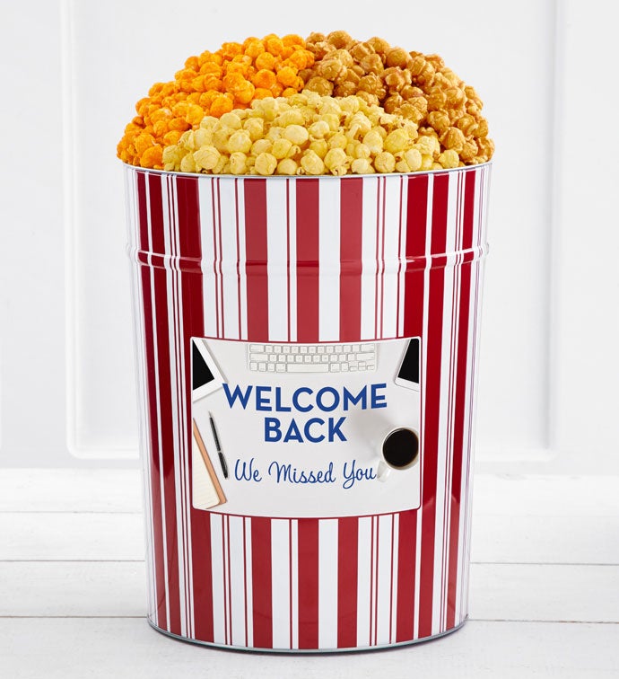 Tins With Pop® 4 Gallon Welcome Back We Missed You