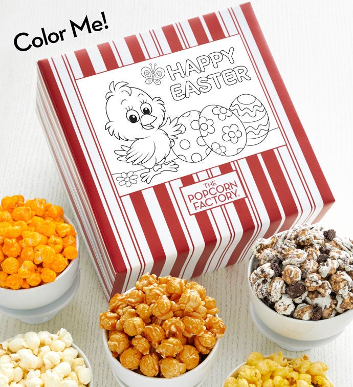 Packed With Pop® Happy Easter Chic With Eggs Color Me