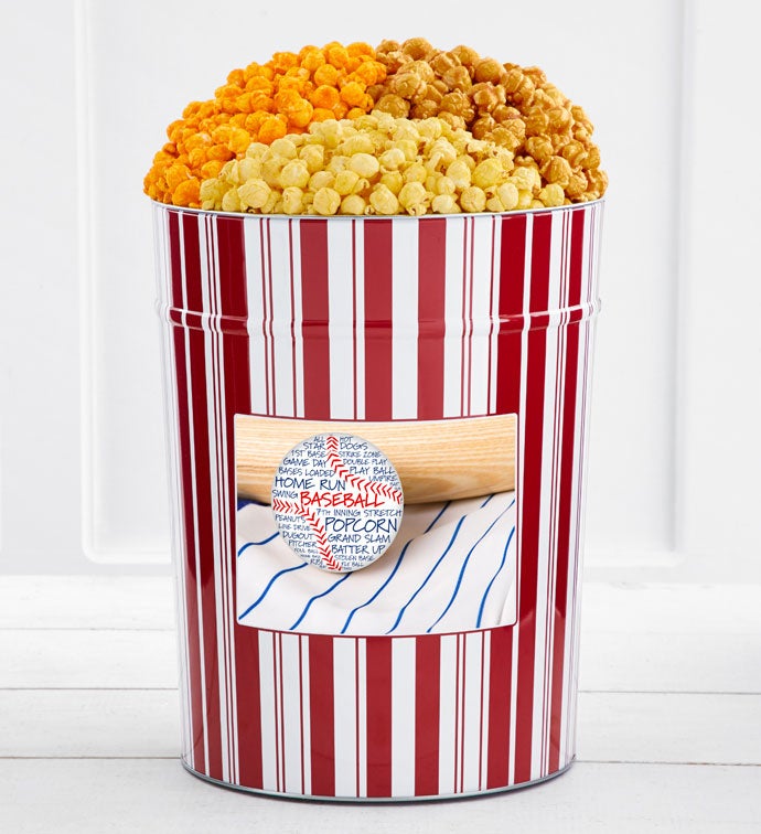 Tins With Pop® 4 Gallon Baseball