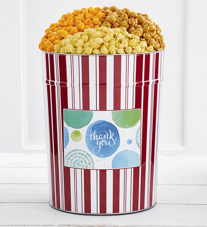 Tins With Pop® 4 Gallon Thank You Circles