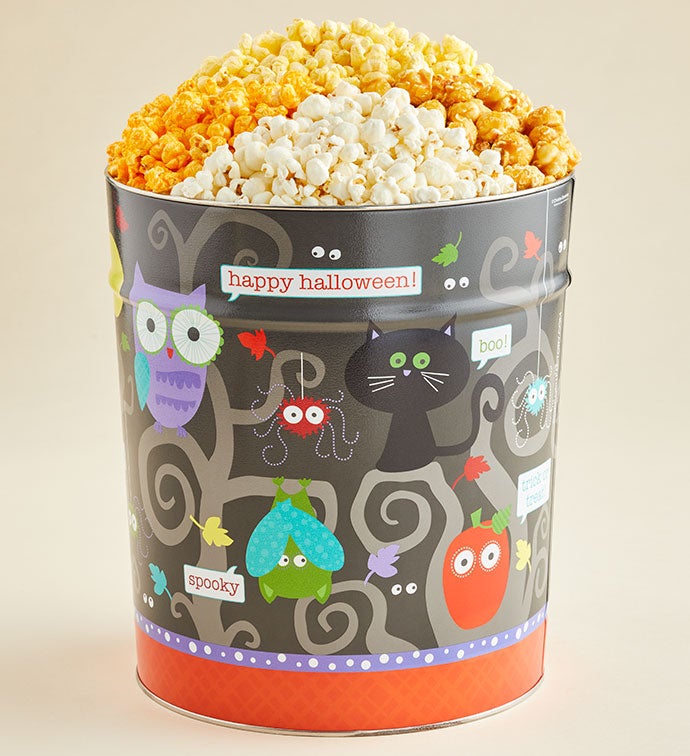 Creepy Critters 6 1/2 Gallon 4 Flavor Popcorn Tin