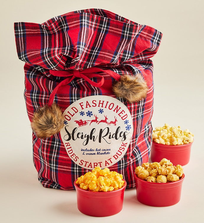 Santa Popcorn Sack