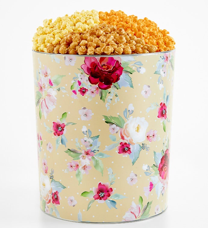 Mother’s Day Bouquet 6 1/2 Gallon 3 Flavor Popcorn Tin