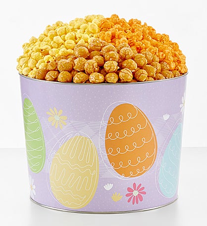 Happy Easter 2 Gallon 3 Flavor Popcorn Tin