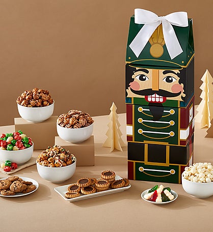 Nutcracker 4 Box Gift Tower