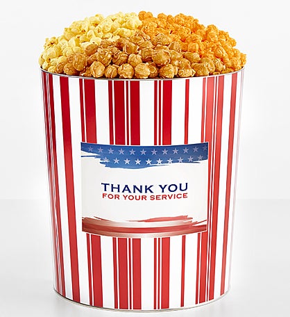 Tins With Pop® 3.5 Gallon Thank You For Your Service 3 Flavor