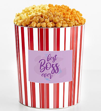 Tins With Pop® 3.5 Gallon Best Boss Ever 3 Flavor