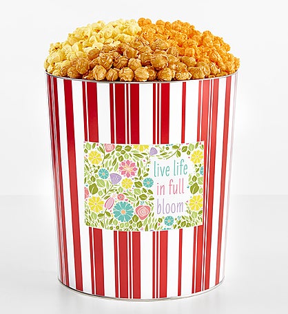 Tins With Pop® 3.5 Gallon Live Life In Full Bloom 3 Flavor