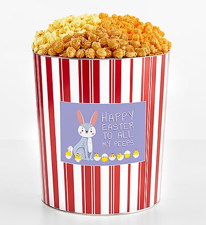 Tins With Pop® 3.5 Gallon Happy Easter To All My Peeps 3 Flavor