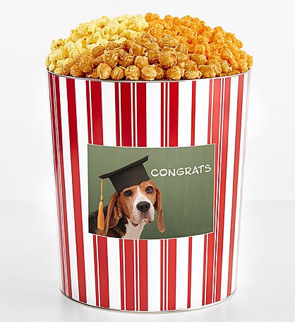 Tins With Pop 3.5 Gallon® Congrats Dog