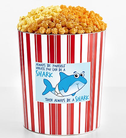 Tins With Pop® 3.5 Gallon Always Be A Shark 3 Flavor