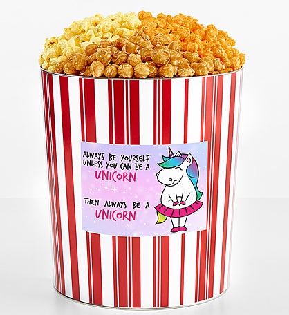 Tins With Pop® 3.5 Gallon Always Be A Unicorn 3 Flavor
