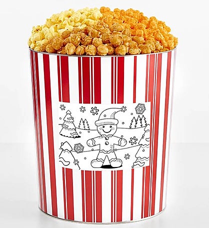 Tins With Pop® 3.5 Gallon Gingerbread Man 3 Flavor