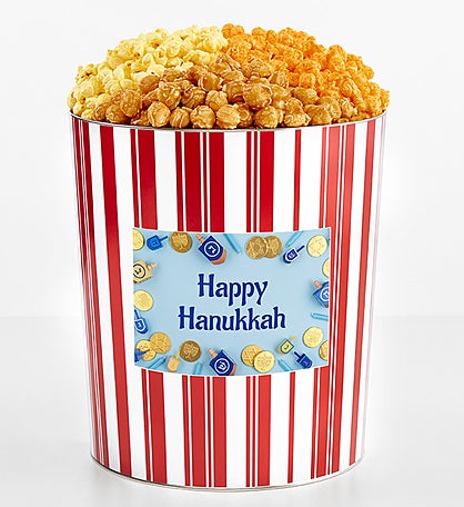 Tins With Pop® 3.5 Gallon Happy Hanukkah Party