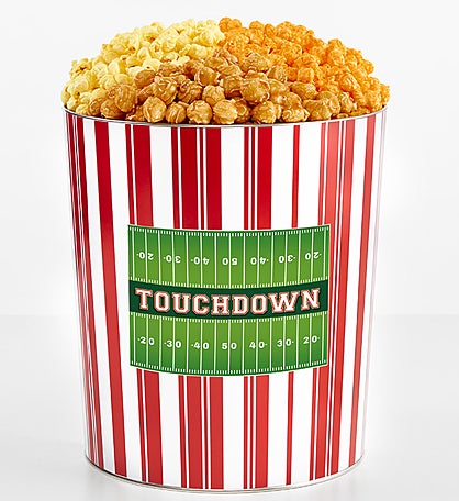 Tins With Pop® 3.5 Gallon Touchdown Football 3 Flavor