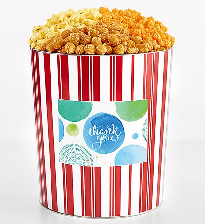 Tins With Pop® 3.5 Gallon Thank You Circles 3 Flavor