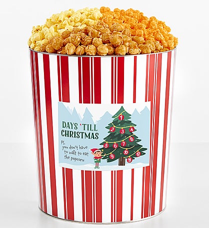 Tins With Pop® 3.5 Gallon Day 'Till Christmas Elf & Tree 3 Flavor