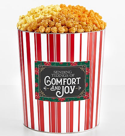 Tins With Pop® 3.5 Gallon Sending Tidings Comfort And Joy 3 Flavor