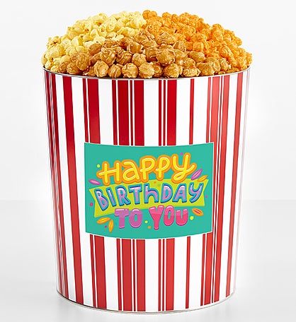 Tins With Pop® 3.5 Gallon Birthday Party 3 Flavor