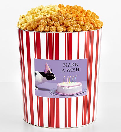 Tins With Pop® 3.5 Gallon Birthday Cat Cake 3 Flavor