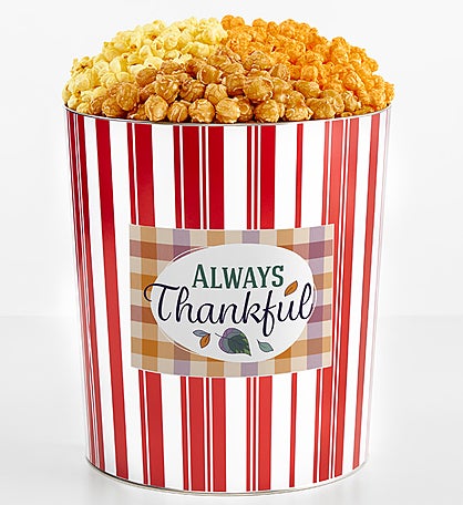 Tins With Pop® 3.5 Gallon Always Thankful 3 Flavor