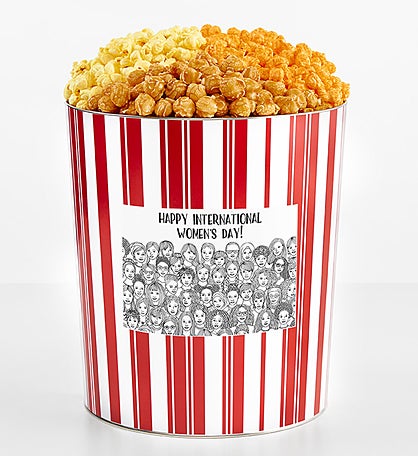 Tins With Pop® International Women's Day 3.5 Gallon Tin