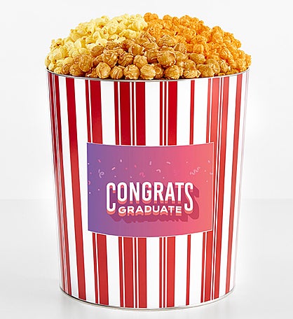 Tins With Pop 3.5 Gallon® Congratulations Graduate