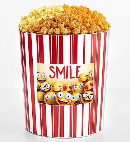 Tins With Pop® 3.5 Gallon Popmoji Smile 3 Flavor