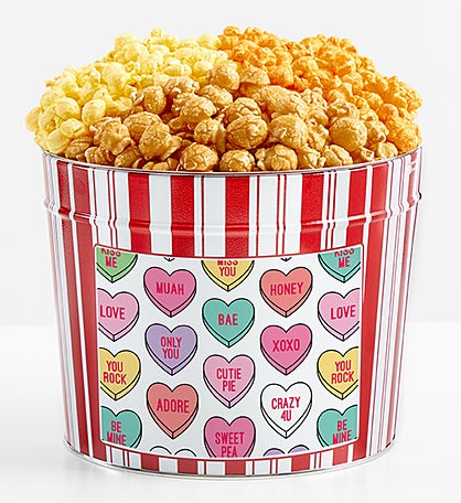 Tins With Pop® Conversation Hearts