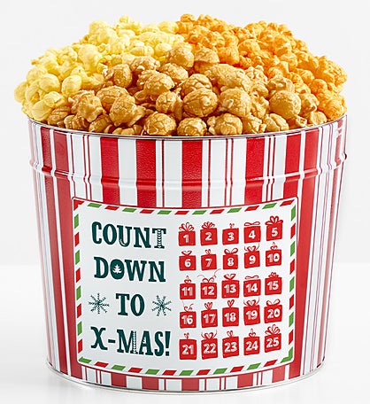 Tins With Pop® Count Down To X-MAS Calendar 3 Flavor
