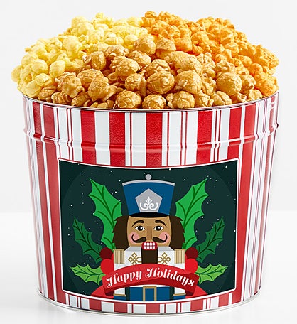 Tins With Pop® Happy Holiday Nutcracker
