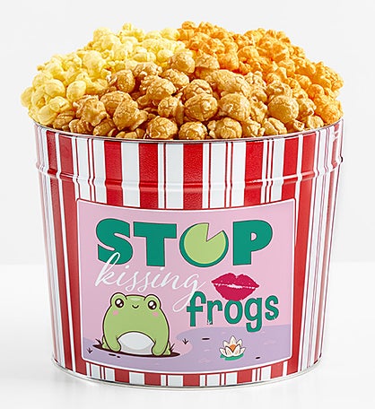 Tins With Pop® Stop Kissing Frogs 3 Flavor
