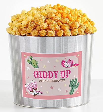 Tins With Pop® Giddy Up Cowgirl Birthday