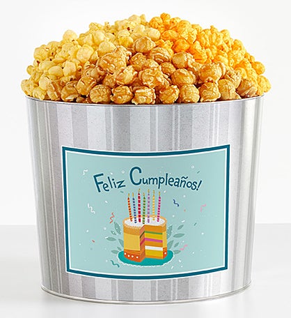 Tins With Pop® Feliz Cumpleanos 3 Flavor