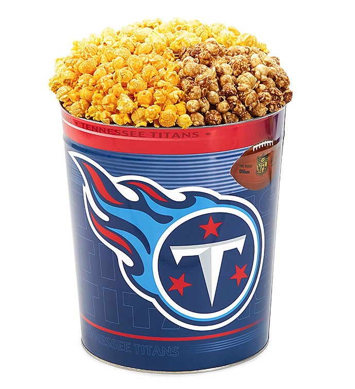 Tennessee Titans 3 Flavor Popcorn Tins