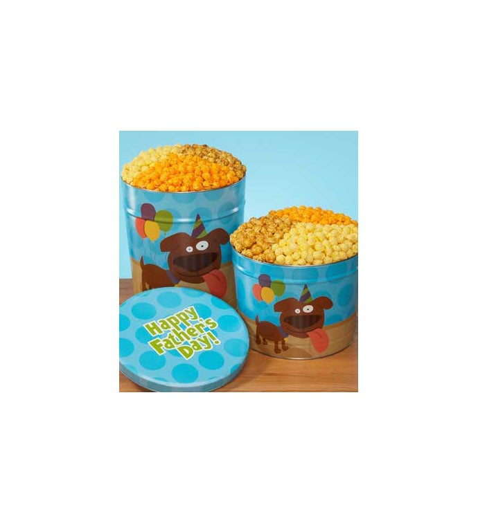 Party Pup Father's Day 3 Flavor Popcorn