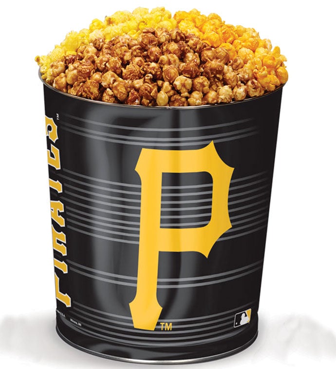 Pittsburgh Pirates 3 Flavor Popcorn Tins