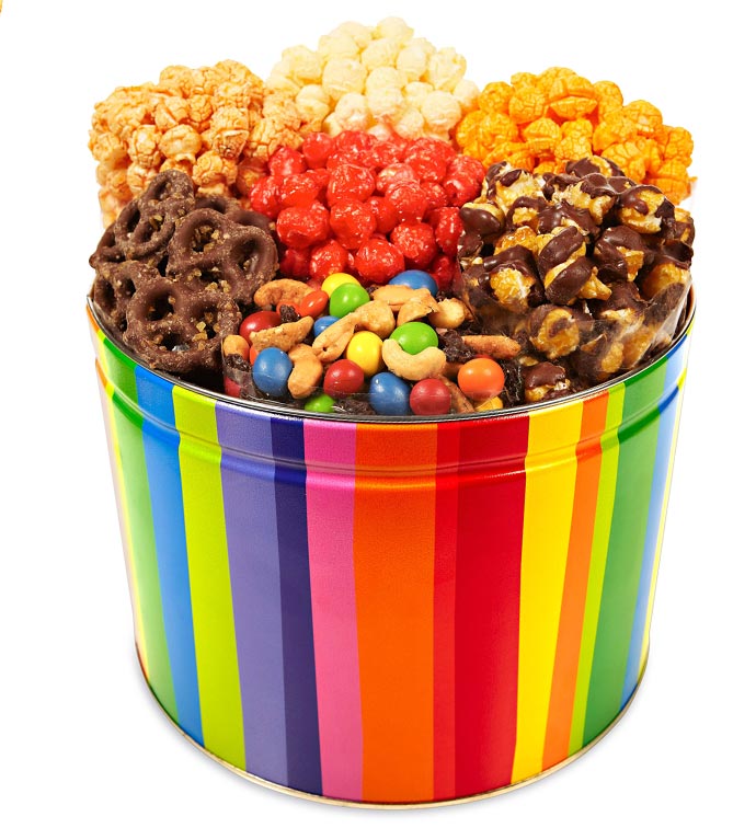 Bright Stripe 7 Way Snack