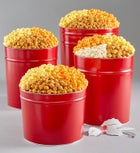 Simply Red 3 Flavor Popcorn Tins